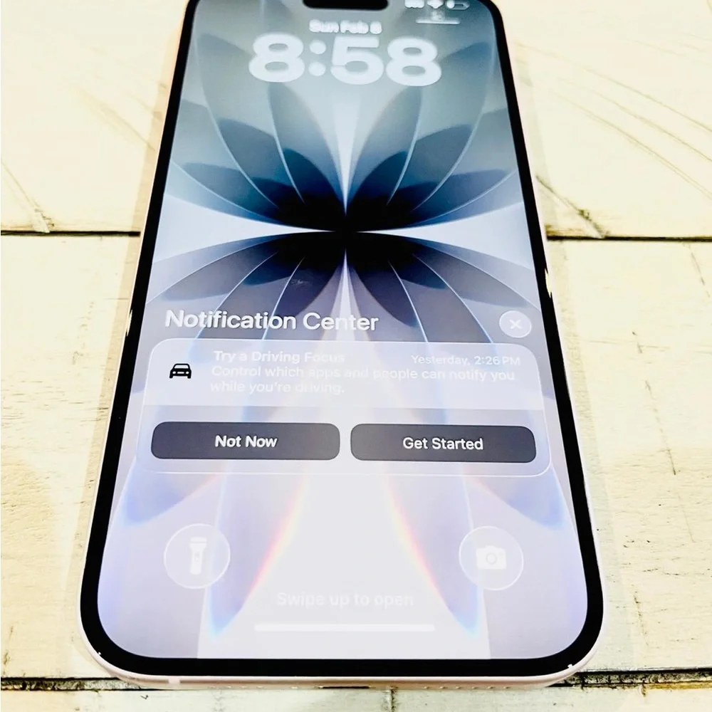 Sleek Smartphone with Black and Silver Design